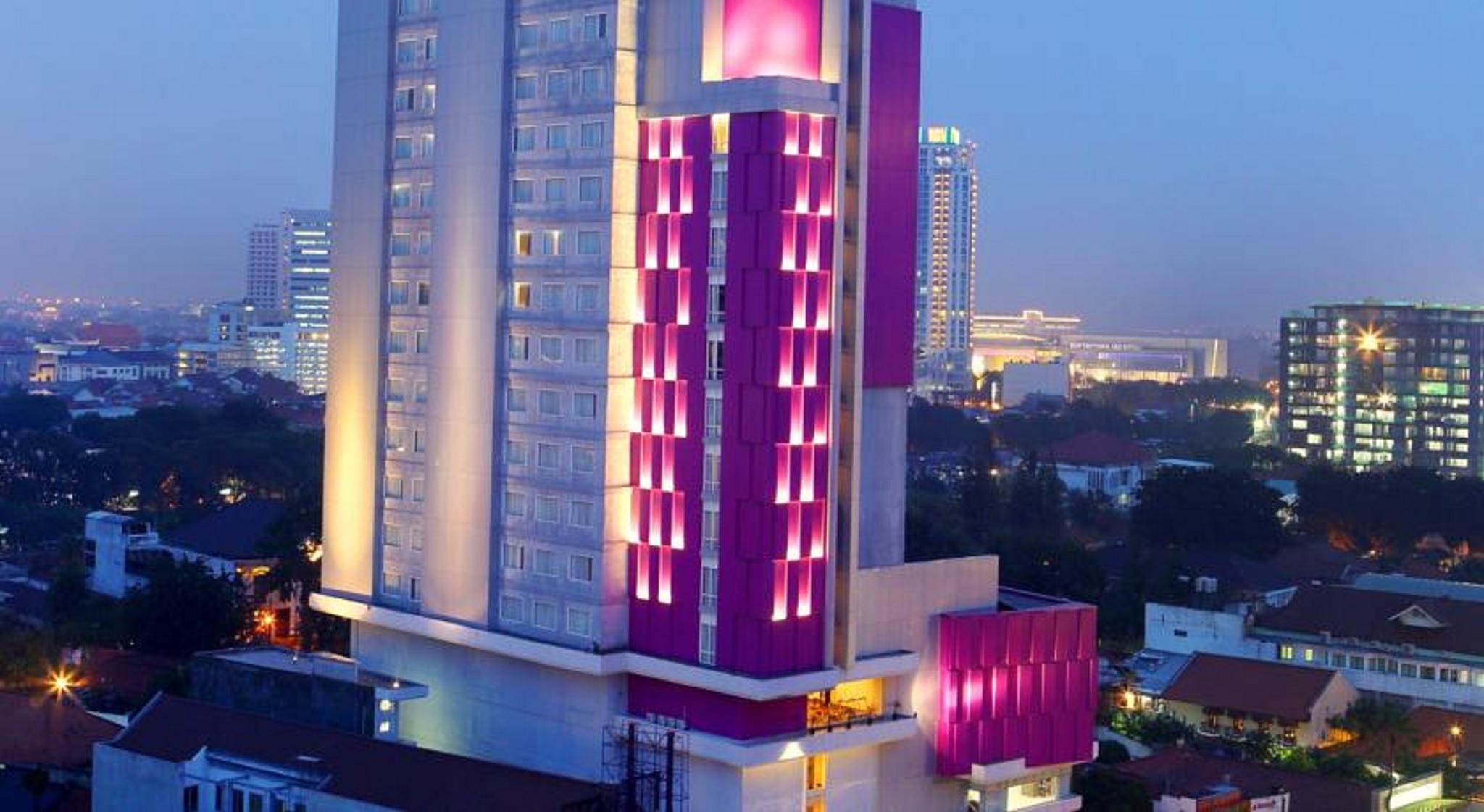 Hotel Santika Premiere Gubeng Surabaya Esterno foto